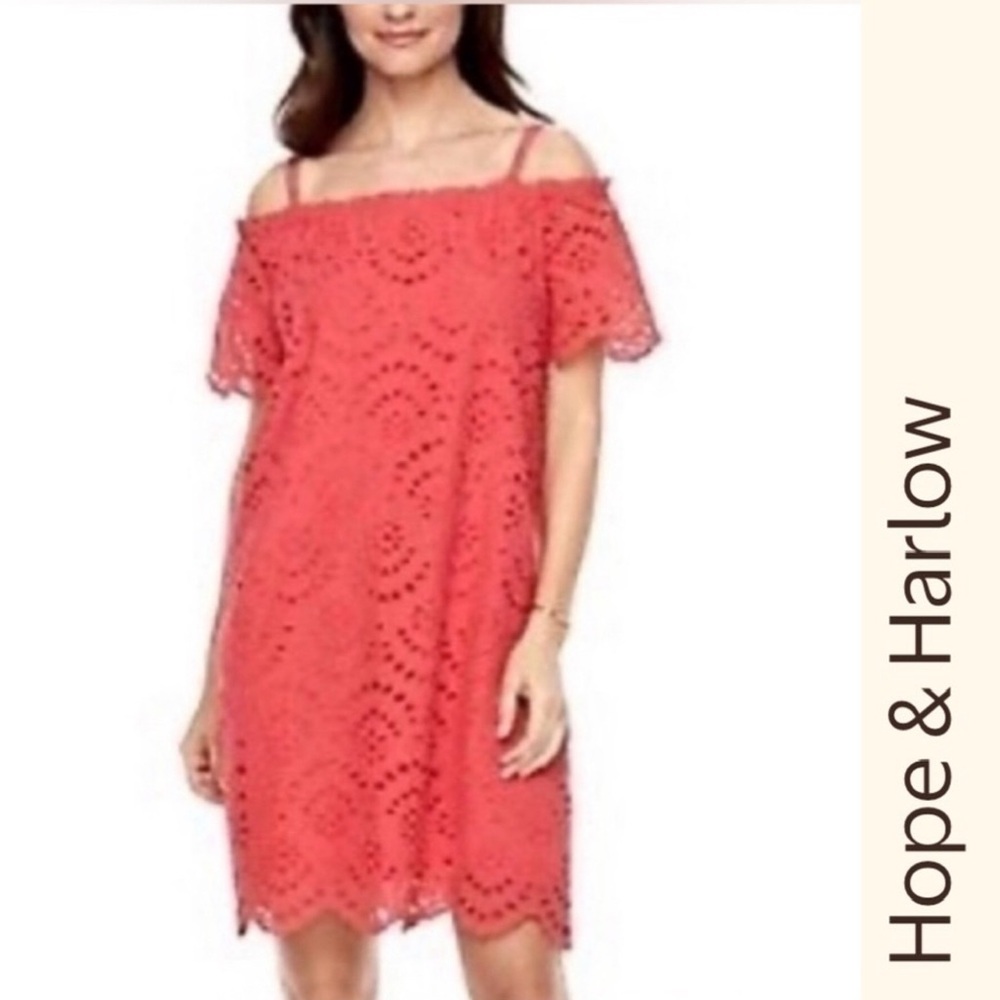 Hope & Harlow Off-Shoulder Dress